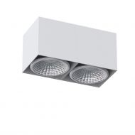 TIDO Deckenspot GU10 2-flammige Deckenlampe, wei.