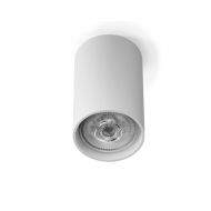 POXA Cylindrical ceiling light Weie Deckenleuchte modern, 1 x GU10