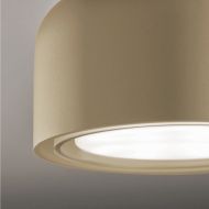 DOTTONE Small pendant light Lampenschirm in Sand-Beige. Austauschbares Leuchmittel.