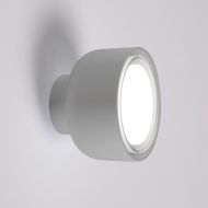 DOTTONE Kleine Wandleuchte Wandlampe in moderne Grau. GX53.