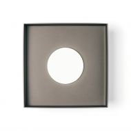 QUID Kleine Deckenleuchte quadratisch Bronzefarbne Deckenleuchte.