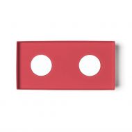 QUID 2-flammige Deckenleuchte 2-flammig 2-flammige Deckenlampe in Magenta.