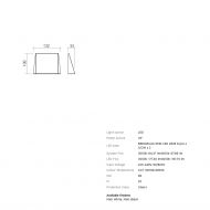 STEAL Stufen- oder Bodenleuchten Abmessungen der Stufenleuchte.