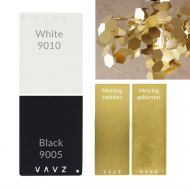 ANDROMEDA Italienische Design Stehleuchte Oberflchen der Stehleuchte.