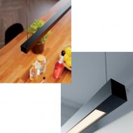 ACROBAT Design-Hngeleuchte in Schwarz Stilvolle Details der matt schwarzen Leuchte.