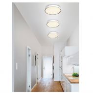 ZERIO Flache Deckenleuchte  50 cm - Sonderangebot Dimmbare LED Deckenleuchte.