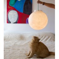 LUNA TAKE AWAY Akku Kugelleuchte Design-Kugelleuchte mit warmweien Licht.