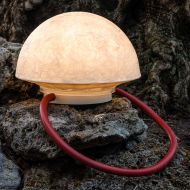 BUTTON T BATTERY Bunte Akku-Wandlampe Besondere Outdoor-Design Leuchte.