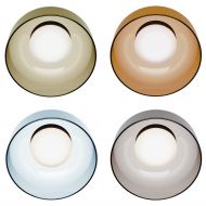 IPON Glas-Pendelleuchte Farbige Glasschirme der Pendelleuchte.