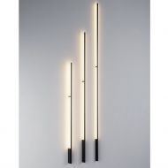 TWIGG Lange Wandleuchte in Schwarz Lange, schmale Wandleuchte in drei Lngen.