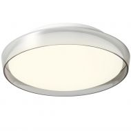 ARCA Glas-Deckenleuchte Deckenleuchte aus Rauch- und Opalglas.