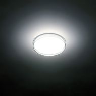 ARCA Glas-Deckenleuchte Helles rundum Licht der Deckenleuchte.