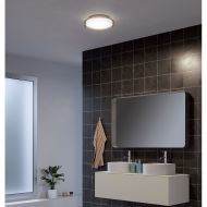 ARCA Glas-Deckenleuchte Stilvolle LED Bad-Deckenleuchte.