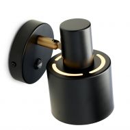 VOUL Wandleuchte mit Kabel ffnungen auf der Schirm Oberseite.