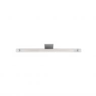 EMIL Stab-Wandlampe gerippt Stablampe 50 cm, Halterung in Silber.