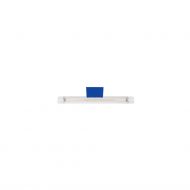 EMIL Stab-Wandlampe gerippt Stablampe 30 cm, Halterung in Blau.