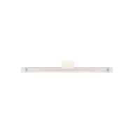 EMIL Stab-Wandlampe gerippt Stablampe 50 cm, Halterung in Wei.