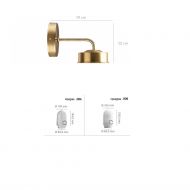 FRIEDRICH Wandlampe Messing und Glas Abmessungen Wandleuchten Messing.