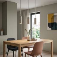 KNALLA SIMPLE Pendelleuchte 3-flammig 3er Pendelleuchte �ber Esstisch.