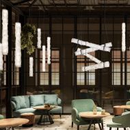 BAGGY Lange Design-Hngeleuchte Lange Hngeleuchte - vertikal oder horizontal.