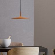 SUE Moderne Pendelleuchte fr Esstisch Esstischbeleuchtung Rot-Braun