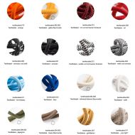 B6 - Stoffkabel mit Keramikfassung wei Kabelfarben zur Auswahl.