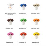 ELDA Einbau-Fassung fr E27 E7-Fassung Einbau in leuchtenden Farben.