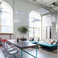 SUBRA Groe Hngeleuchte in Wei Ideale Hngeleuchte fr groe Rume.