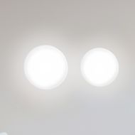 RASA ceiling light opal glass Deckenlampe zwei Gren