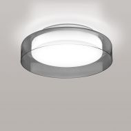 CYLA Hochwertige Glas-Deckenleuchte CYLA Deckenleuchte rauch