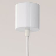 KUGEL pendant light opal glass KUGEL Pendelleuchte Baldachin