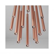 NERO Pendelleuchte schmal & dimmbar Lichtquelle im Zylinder.