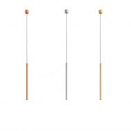 NERO Pendelleuchte schmal & dimmbar Die Stab-Leuchte in Gold, Silber u. Kupfer.