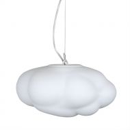 CLOUD wolkige Hngelampe aus Glas Wolkige Glas-Hngeleuchte mit einer lnge von 29cm.