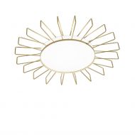 COSSY Groe Deckenleuchte Goldene Halterung der groen Deckenleuchte.