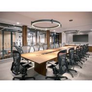 PEDRO Groe moderne Ringleuchte Helle Beleuchtung fr Konferenztisch.