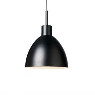 JOHNSON Pendelleuchte skandinavisches Design Pendellampe schwarz Metall