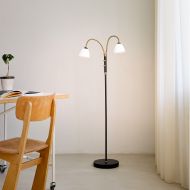LUCY dimmbare 2-flammige Bodenstehleuchte 2-flammige Bodenstehleuchte bewegliche Arme Homeoffice