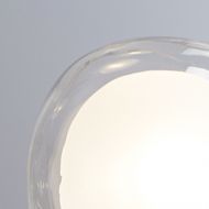 NABILA Kleine Glas-Pendelleuchte von tooy Hochwertiges, doppelwandiges Lampenglas NABILA.