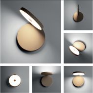 OLIMPIA Innovative LED Wandleuchte mit Touch-Dimmer Faszinierende Beweglichkeit und dezente Formensprache der Designleuchte.