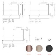 CHRIS lange moderne H�ngeleuchte Abmessungen Linien-Leuchte dimmbar