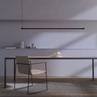 CHRIS lange moderne H�ngeleuchte Lange, dimmbare H�ngeleuchte �ber Esstisch