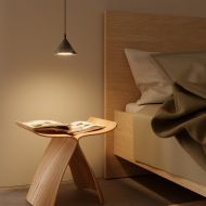 MARBLE Moderne Marmor-Pendelleuchte Kleine hochwertige Pendelleuchte Marmor Schlafzimmer