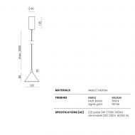 MARBLE Moderne Marmor-Pendelleuchte Abmessungen kleine Pendelleuchte dimmbar
