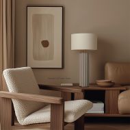 ONICA Moderne Bodenstehleuchte Moderne Stehleuchte f�r das Wohnzimmer (Keramik Taube).