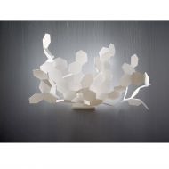 ANDROMEDA Italienische Design Wandleuchte - Sonderangebot Ausf�hrung der Wandleuchte in Wei�.