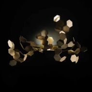 ANDROMEDA Italienische Design Wandleuchte - Sonderangebot Ausf�hrung Messing mit LED Modulen.