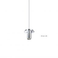 LABELL Glas-Pendelleuchte einzeln � 15 cm Lampenpendel mit G9 Sockel.
