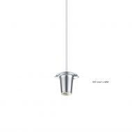 LABELL Glas-Pendelleuchte einzeln � 30 cm Lampenpendel mit E27 Sockel.