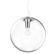 LABELL Glas-Pendelleuchte einzeln � 40 cm Pendelleuchte - Glas transparent � 40 cm